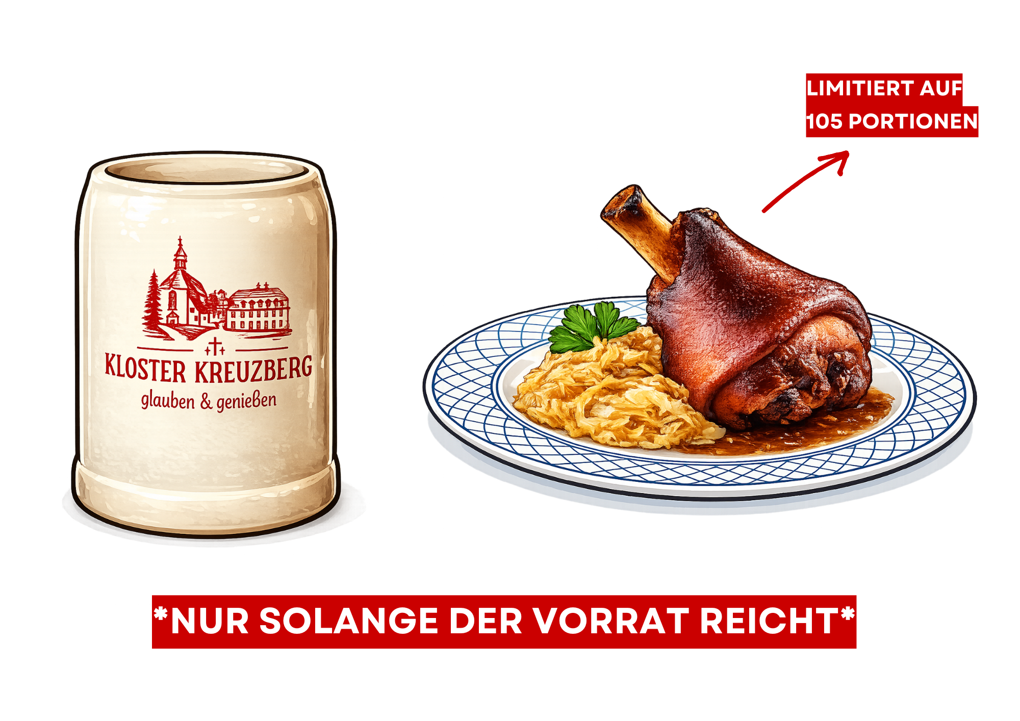 Knusprige Haxe